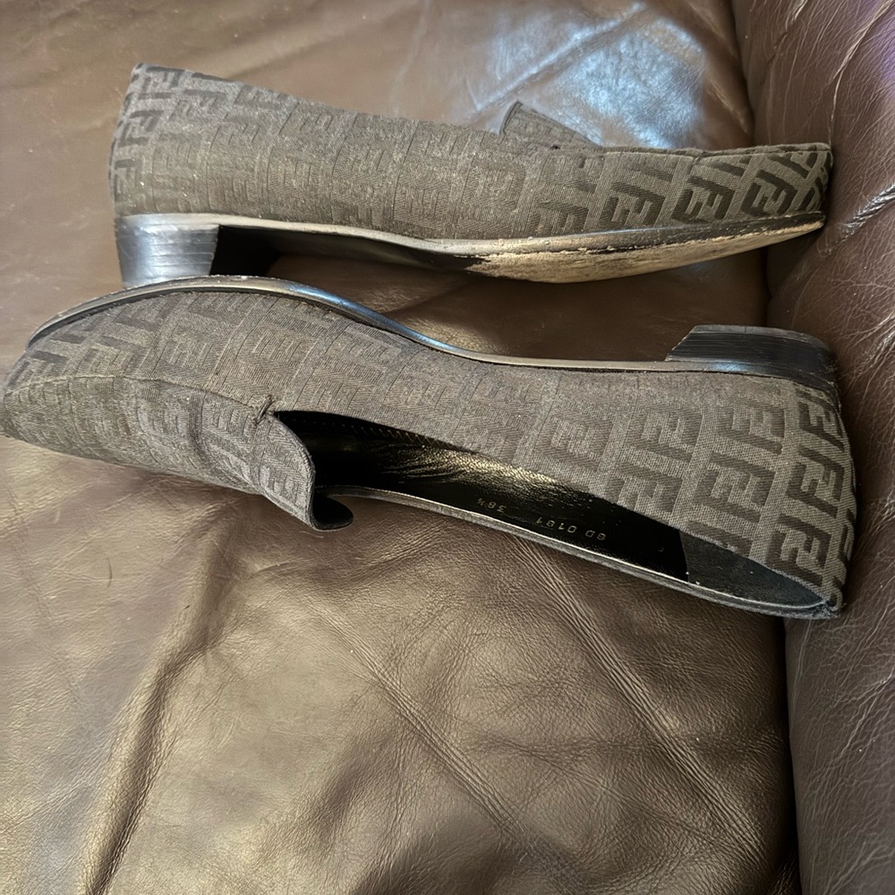 Fendi Monogram Loafers - Picture 3 of 8